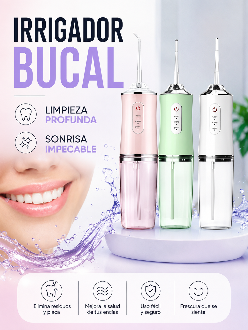 Irrigador Bucal